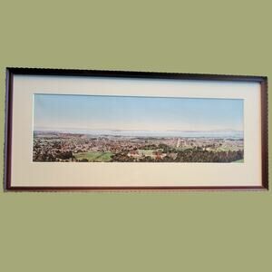 Vintage "The Golden Gate from Berkeley Heights"  1905 Replica Photograph